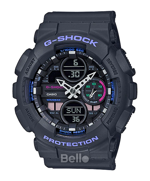  [Pin Miễn Phí Trọn Đời] GMA-S140-8ADR - Đồng hồ G-Shock Nữ - Tem Vàng Chống Giả 