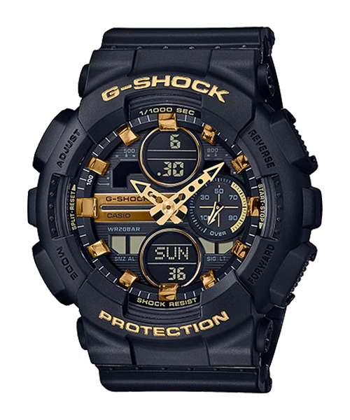  Casio G-Shock GMA-S140M-1ADR - Uy tín từ 2009, Tem vàng chống giả, Bảo hành 5 năm, Pin miễn phí trọn đời 