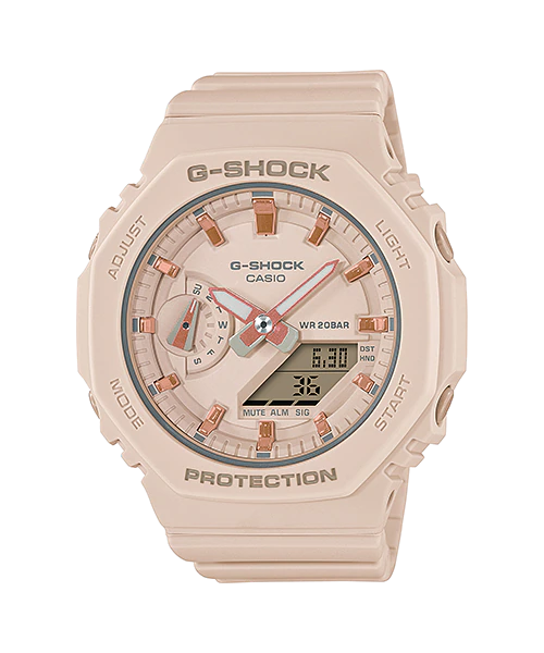  [Pin Miễn Phí Trọn Đời] GMA-S2100-4ADR - Đồng hồ G-Shock Nữ - Tem Vàng Chống Giả 