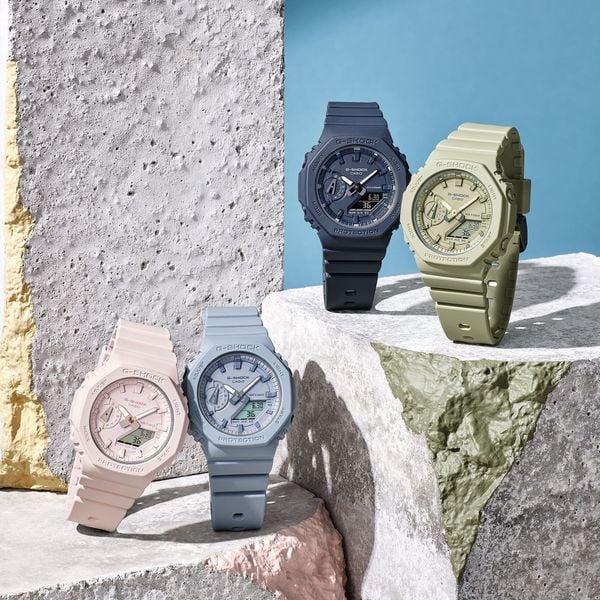  Casio G-Shock GMA-S2100BA-2A2DR - Uy tín từ 2009, Tem vàng chống giả, Bảo hành 5 năm, Pin miễn phí trọn đời 