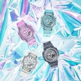  [Pin Miễn Phí Trọn Đời] GMA-S2100SK-2ADR - Đồng hồ G-Shock Nữ - Tem Vàng Chống Giả 