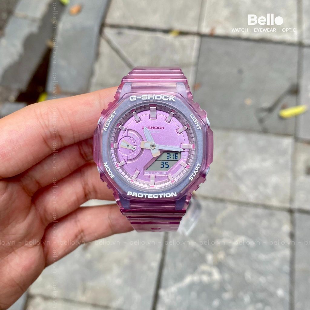  Casio G-Shock GMA-S2100SK-4ADR - Uy tín từ 2009, Tem vàng chống giả, Bảo hành 5 năm, Pin miễn phí trọn đời 