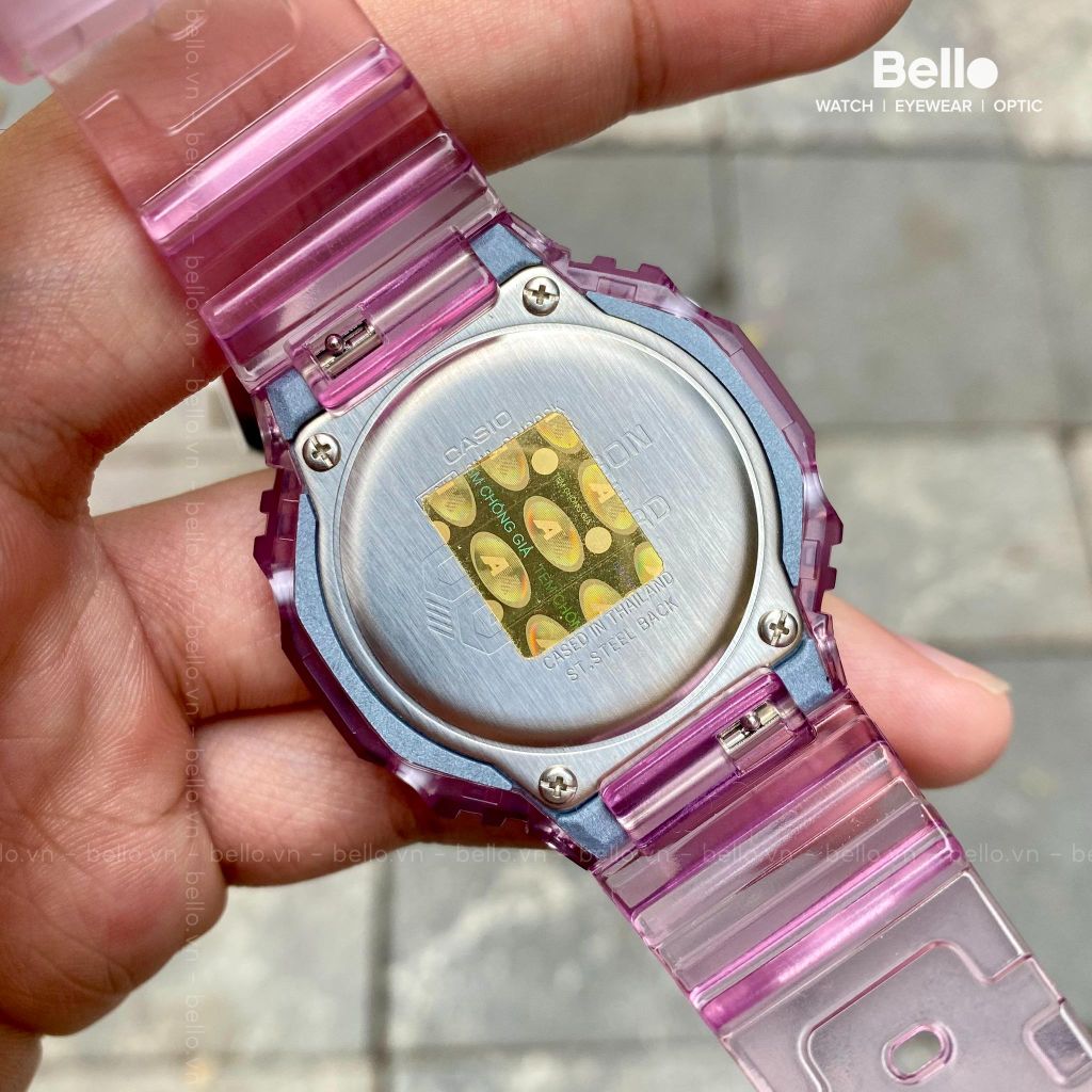  Casio G-Shock GMA-S2100SK-4ADR - Uy tín từ 2009, Tem vàng chống giả, Bảo hành 5 năm, Pin miễn phí trọn đời 