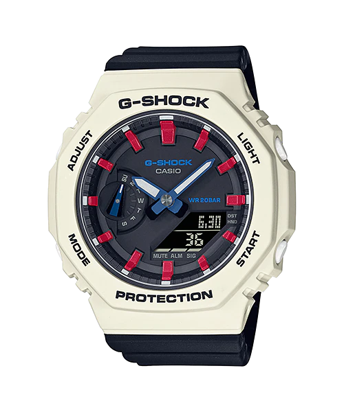  [Pin Miễn Phí Trọn Đời] GMA-S2100WT-7A2DR - Đồng hồ G-Shock Nữ - Tem Vàng Chống Giả 