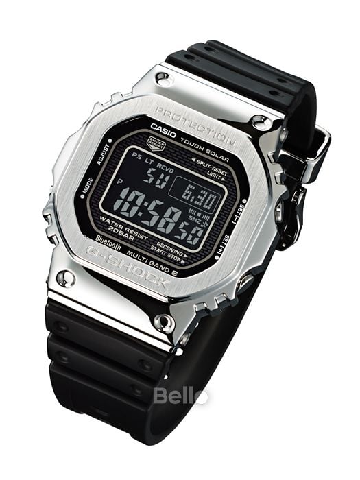  [Pin Miễn Phí Trọn Đời] GMW-B5000-1DR - Đồng hồ G-Shock Nam - Tem Vàng Chống Giả 