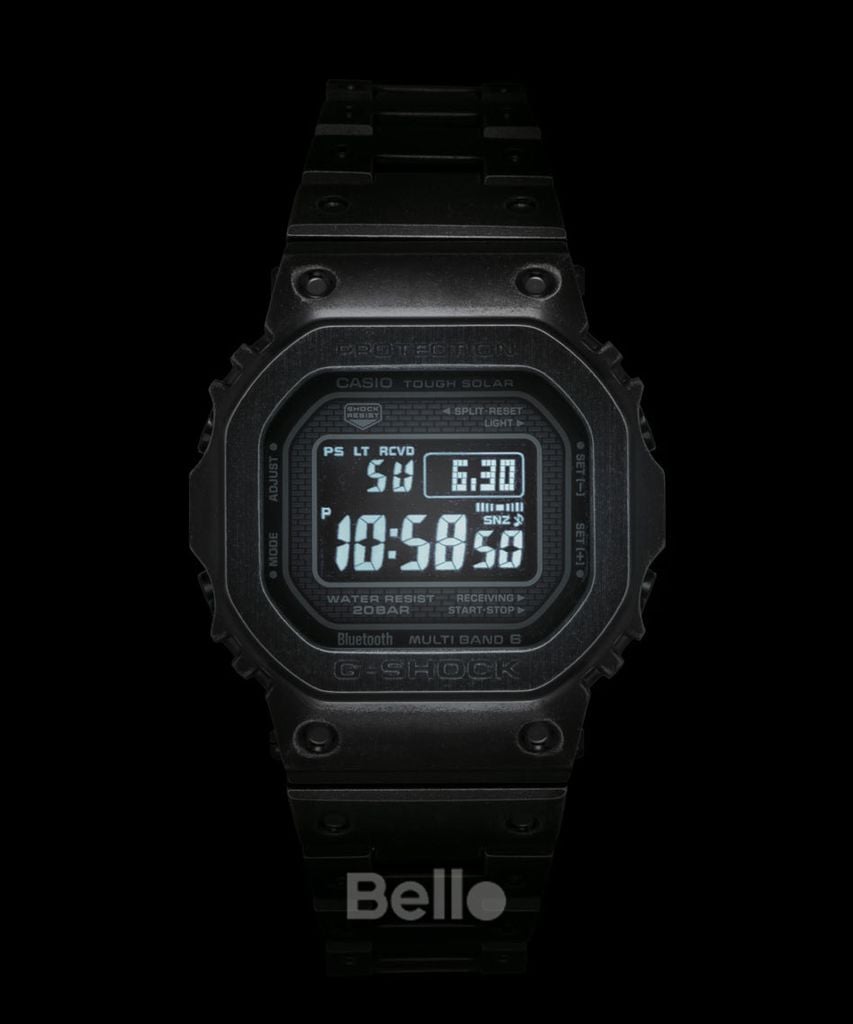  Casio G-Shock GMW-B5000CS-1DR - Uy tín từ 2009, Tem vàng chống giả, Bảo hành 5 năm, Pin miễn phí trọn đời 