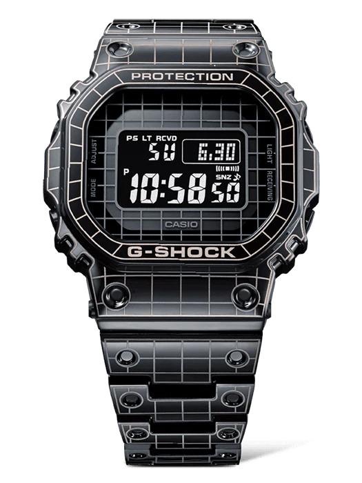  Casio G-Shock GMW-B5000CS-1DR - Uy tín từ 2009, Tem vàng chống giả, Bảo hành 5 năm, Pin miễn phí trọn đời 