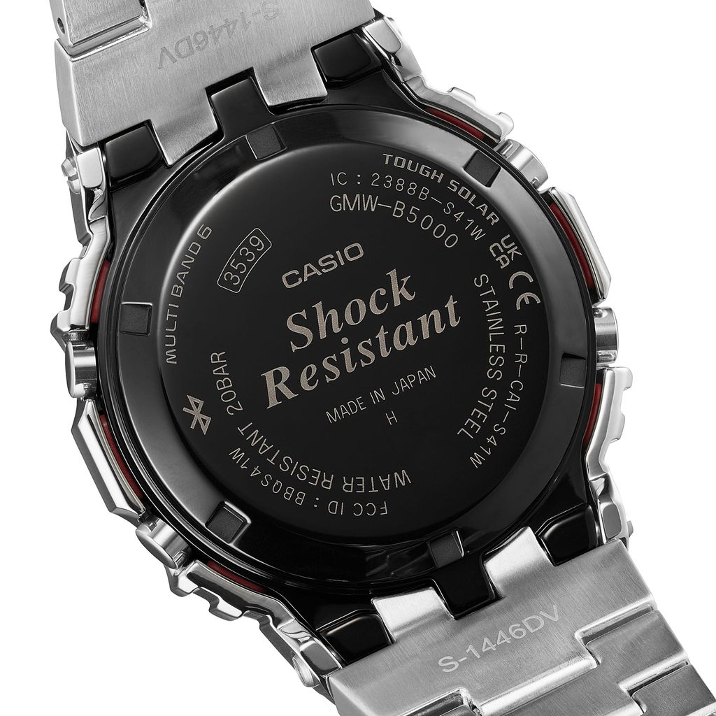  Casio G-Shock GMW-B5000PC-1DR - Uy tín từ 2009, Tem vàng chống giả, Bảo hành 5 năm, Pin miễn phí trọn đời 