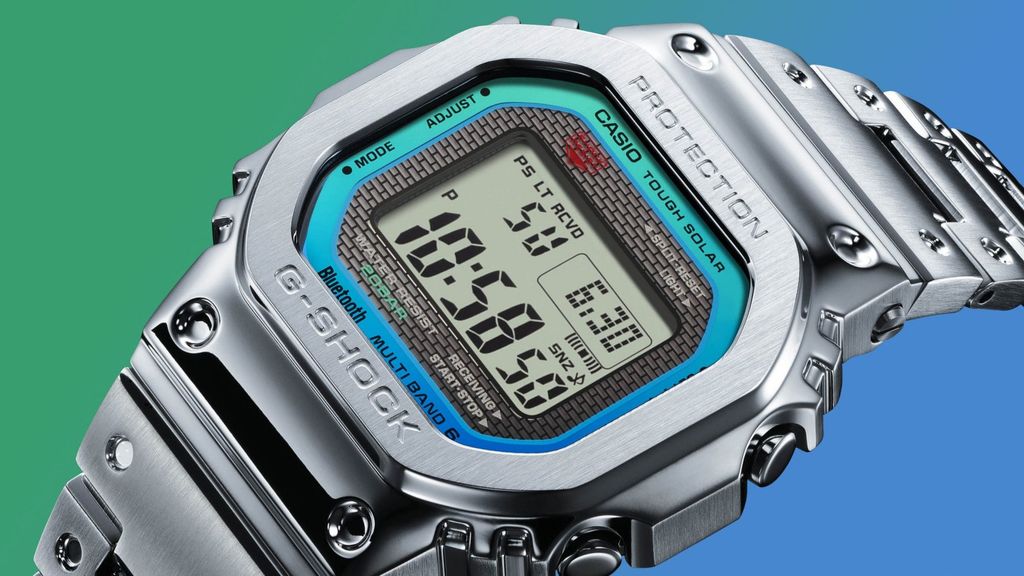  Casio G-Shock GMW-B5000PC-1DR - Uy tín từ 2009, Tem vàng chống giả, Bảo hành 5 năm, Pin miễn phí trọn đời 