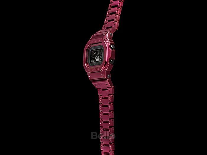  Casio G-Shock GMW-B5000RD-4 - Uy tín từ 2009, Tem vàng chống giả, Bảo hành 5 năm, Pin miễn phí trọn đời 