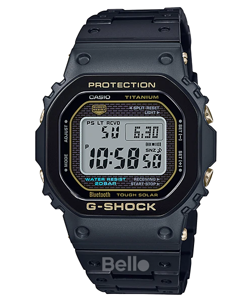  Casio G-Shock GMW-B5000TB-1DR - Uy tín từ 2009, Tem vàng chống giả, Bảo hành 5 năm, Pin miễn phí trọn đời 