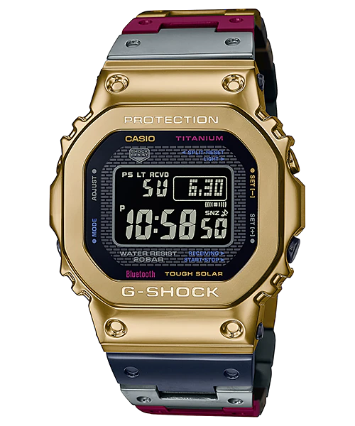  [Pin Miễn Phí Trọn Đời] GMW-B5000TR-9 - Đồng hồ G-Shock Nam - Tem Vàng Chống Giả 