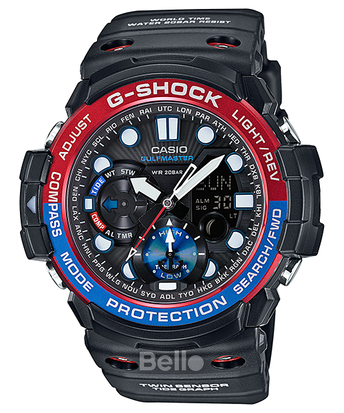  Casio G-Shock GN-1000-1A - Uy tín từ 2009, Tem vàng chống giả, Bảo hành 5 năm, Pin miễn phí trọn đời 