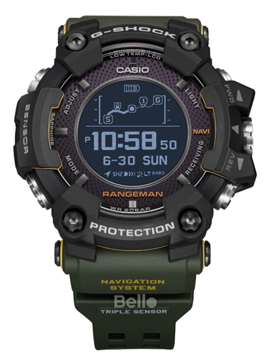  [Pin Miễn Phí Trọn Đời] GPR-B1000-1B - Đồng hồ G-Shock Nam - Tem Vàng Chống Giả 