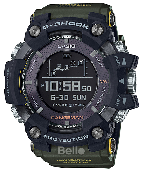  [Pin Miễn Phí Trọn Đời] GPR-B1000-1B - Đồng hồ G-Shock Nam - Tem Vàng Chống Giả 