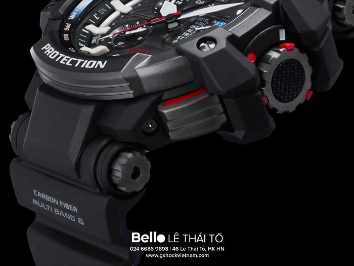  Casio G-Shock GPW-1000-1A - Uy tín từ 2009, Tem vàng chống giả, Bảo hành 5 năm, Pin miễn phí trọn đời 