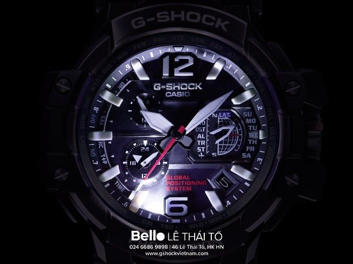  [Pin Miễn Phí Trọn Đời] GPW-1000-1A - Đồng hồ G-Shock Nam - Tem Vàng Chống Giả 