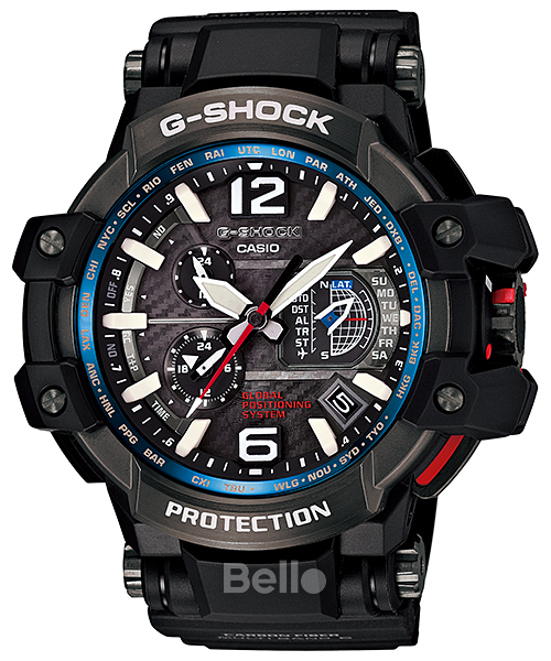  [Pin Miễn Phí Trọn Đời] GPW-1000-1A - Đồng hồ G-Shock Nam - Tem Vàng Chống Giả 