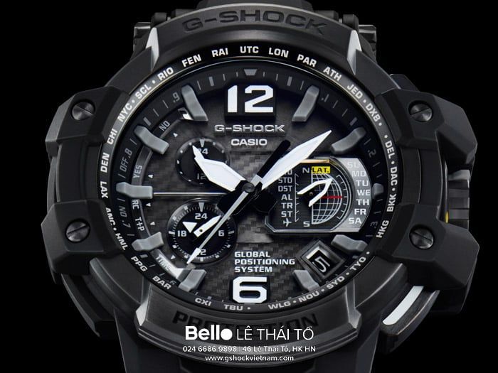  Casio G-Shock GPW-1000-1B - Uy tín từ 2009, Tem vàng chống giả, Bảo hành 5 năm, Pin miễn phí trọn đời 