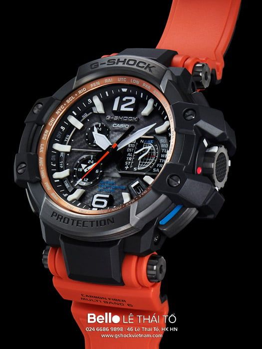  Casio G-Shock GPW-1000-4A - Uy tín từ 2009, Tem vàng chống giả, Bảo hành 5 năm, Pin miễn phí trọn đời 