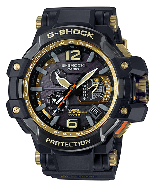  [Pin Miễn Phí Trọn Đời] GPW-1000GB-1A - Đồng hồ G-Shock Nam - Tem Vàng Chống Giả 