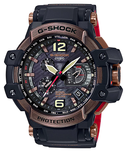  [Pin Miễn Phí Trọn Đời] GPW-1000RG-1A - Đồng hồ G-Shock Nam - Tem Vàng Chống Giả 