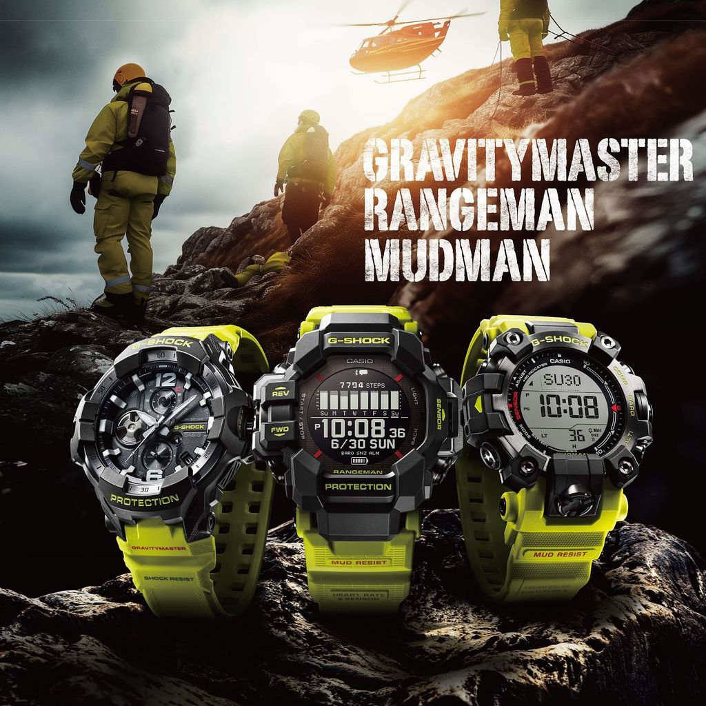  [LIMITED] Casio G-Shock GPR-H1000RY-1A9 - Uy tín từ 2009, Tem vàng chống giả, Bảo hành 5 năm, Pin miễn phí trọn đời 