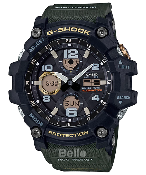  [Pin Miễn Phí Trọn Đời] GSG-100-1A3 - Đồng hồ G-Shock Nam - Tem Vàng Chống Giả 