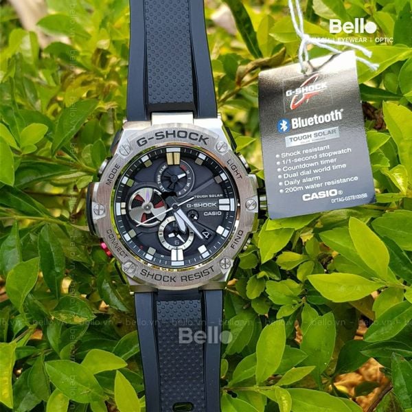  Casio G-Shock GST-B100-1A - Uy tín từ 2009, Tem vàng chống giả, Bảo hành 5 năm, Pin miễn phí trọn đời 