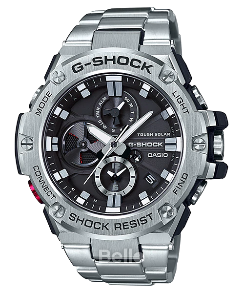  Casio G-Shock GST-B100D-1A - Uy tín từ 2009, Tem vàng chống giả, Bảo hành 5 năm, Pin miễn phí trọn đời 