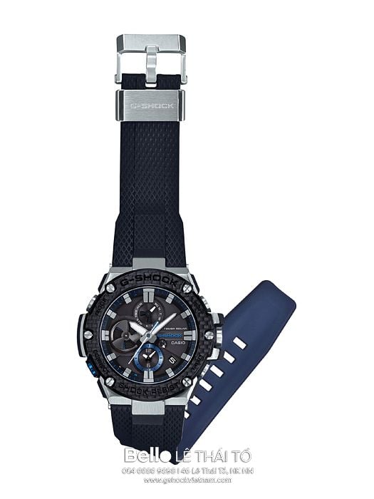  Casio G-Shock GST-B100XA-1A - Uy tín từ 2009, Tem vàng chống giả, Bảo hành 5 năm, Pin miễn phí trọn đời 