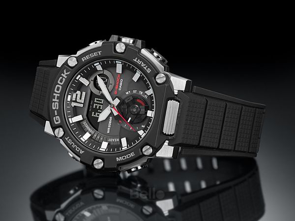  Casio G-Shock GST-B300-1A - Uy tín từ 2009, Tem vàng chống giả, Bảo hành 5 năm, Pin miễn phí trọn đời 