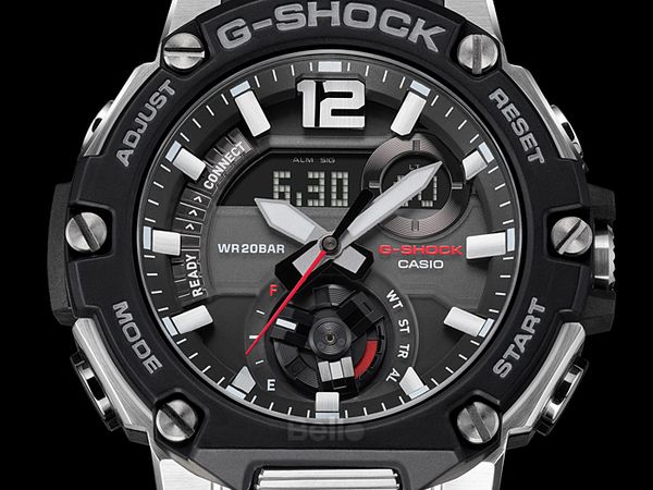  Casio G-Shock GST-B300-1A - Uy tín từ 2009, Tem vàng chống giả, Bảo hành 5 năm, Pin miễn phí trọn đời 