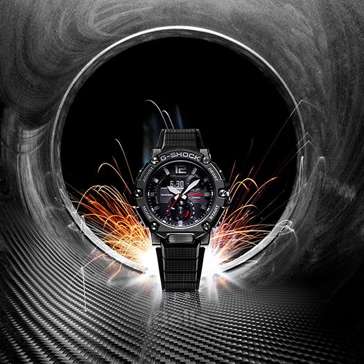  Casio G-Shock GST-B300-1A - Uy tín từ 2009, Tem vàng chống giả, Bảo hành 5 năm, Pin miễn phí trọn đời 