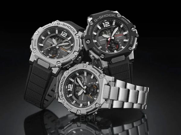  Casio G-Shock GST-B300-1A - Uy tín từ 2009, Tem vàng chống giả, Bảo hành 5 năm, Pin miễn phí trọn đời 