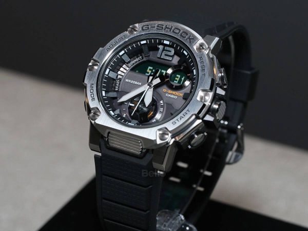  Casio G-Shock GST-B300S-1A - Uy tín từ 2009, Tem vàng chống giả, Bảo hành 5 năm, Pin miễn phí trọn đời 