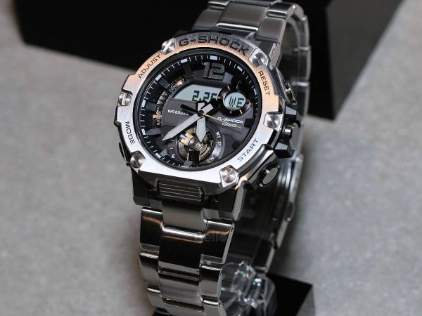  Casio G-Shock GST-B300SD-1A - Uy tín từ 2009, Tem vàng chống giả, Bảo hành 5 năm, Pin miễn phí trọn đời 