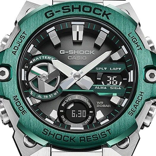  [Pin Miễn Phí Trọn Đời] GST-B400CD-1A3 - Đồng hồ G-Shock Nam - Tem Vàng Chống Giả 