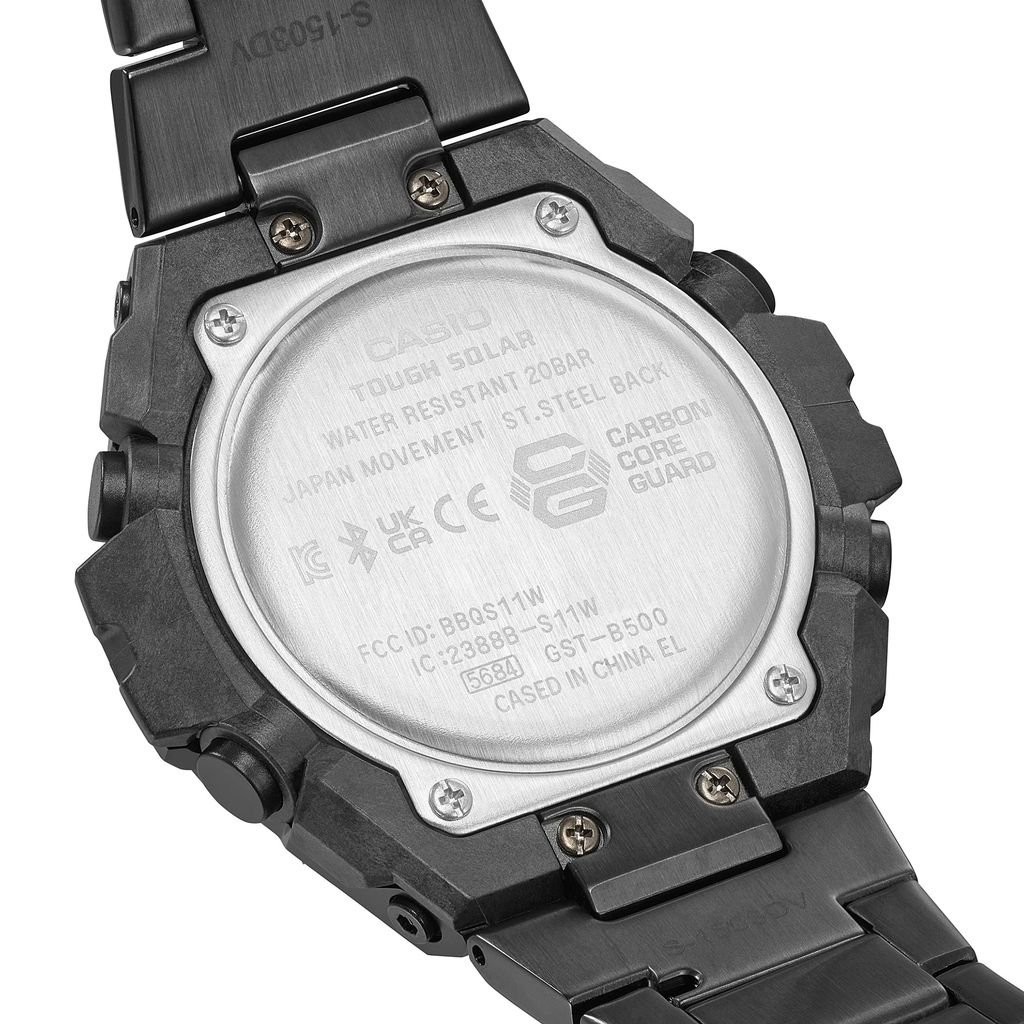  Casio G-Shock GST-B500BD-1ADR - Uy tín từ 2009, Tem vàng chống giả, Bảo hành 5 năm, Pin miễn phí trọn đời 