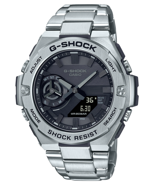  Casio G-Shock GST-B500D-1A1DR - Uy tín từ 2009, Tem vàng chống giả, Bảo hành 5 năm, Pin miễn phí trọn đời 