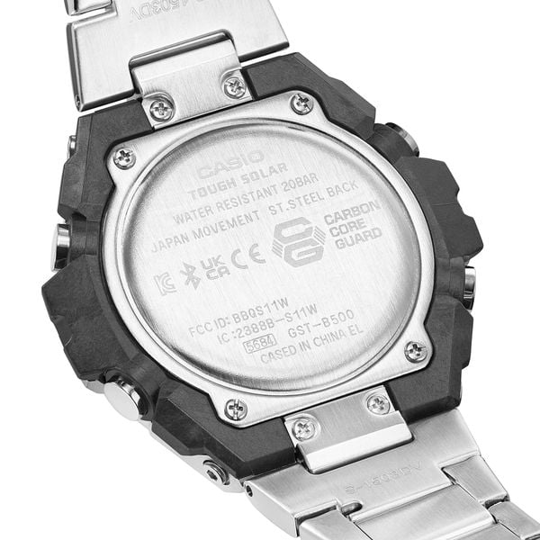  Casio G-Shock GST-B500D-1ADR - Uy tín từ 2009, Tem vàng chống giả, Bảo hành 5 năm, Pin miễn phí trọn đời 
