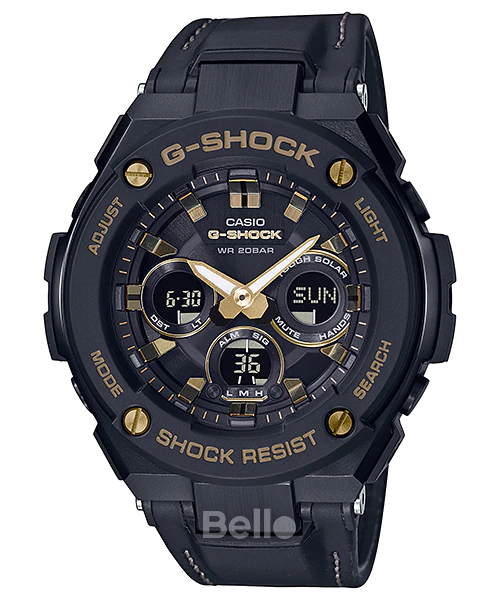  Casio G-Shock GST-S300GL-1A - Uy tín từ 2009, Tem vàng chống giả, Bảo hành 5 năm, Pin miễn phí trọn đời 