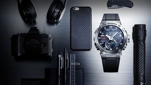  Casio G-Shock GST-B200-1A - Uy tín từ 2009, Tem vàng chống giả, Bảo hành 5 năm, Pin miễn phí trọn đời 