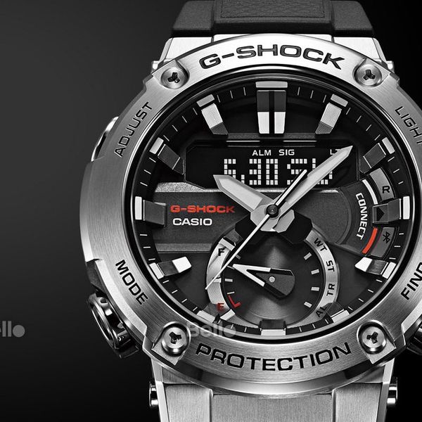  Casio G-Shock GST-B200-1A - Uy tín từ 2009, Tem vàng chống giả, Bảo hành 5 năm, Pin miễn phí trọn đời 