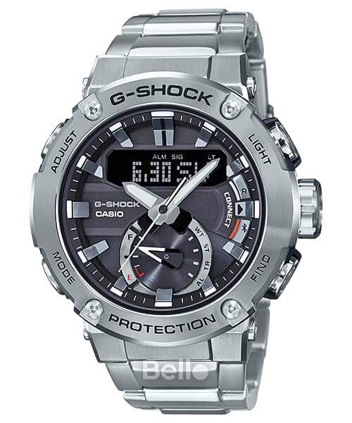  Casio G-Shock GST-B200D-1A - Uy tín từ 2009, Tem vàng chống giả, Bảo hành 5 năm, Pin miễn phí trọn đời 