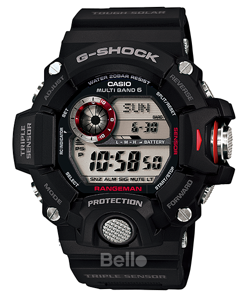  Casio G-Shock GW-9400-1 - Uy tín từ 2009, Tem vàng chống giả, Bảo hành 5 năm, Pin miễn phí trọn đời 