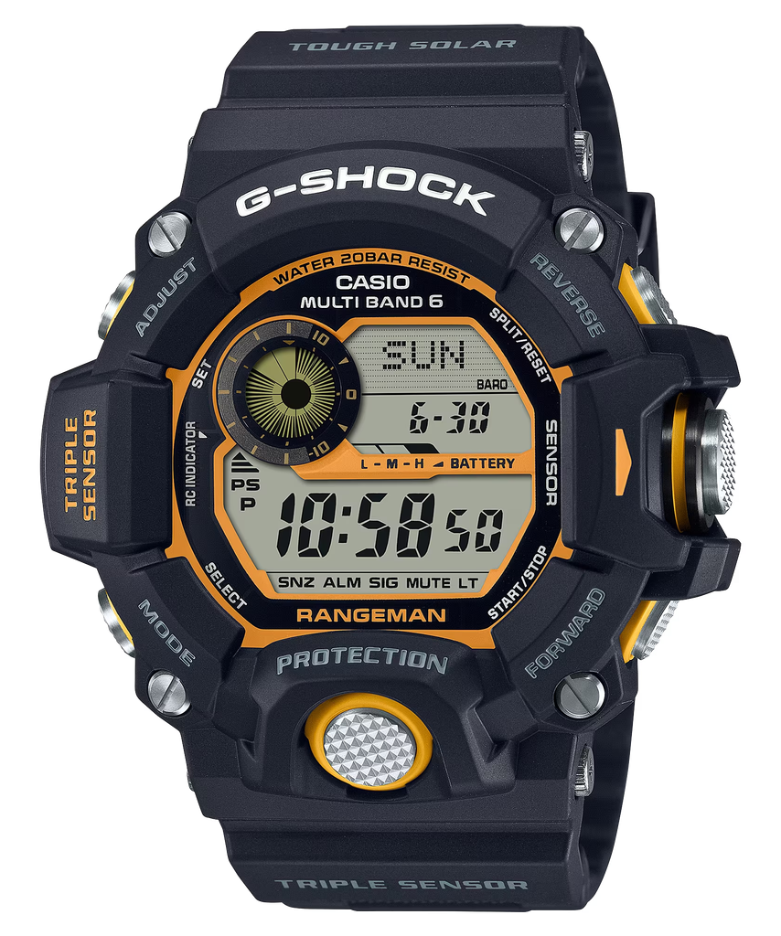  [Pin Miễn Phí Trọn Đời] GW-9400Y-1DR - Đồng hồ G-Shock Nam - Tem Vàng Chống Giả 