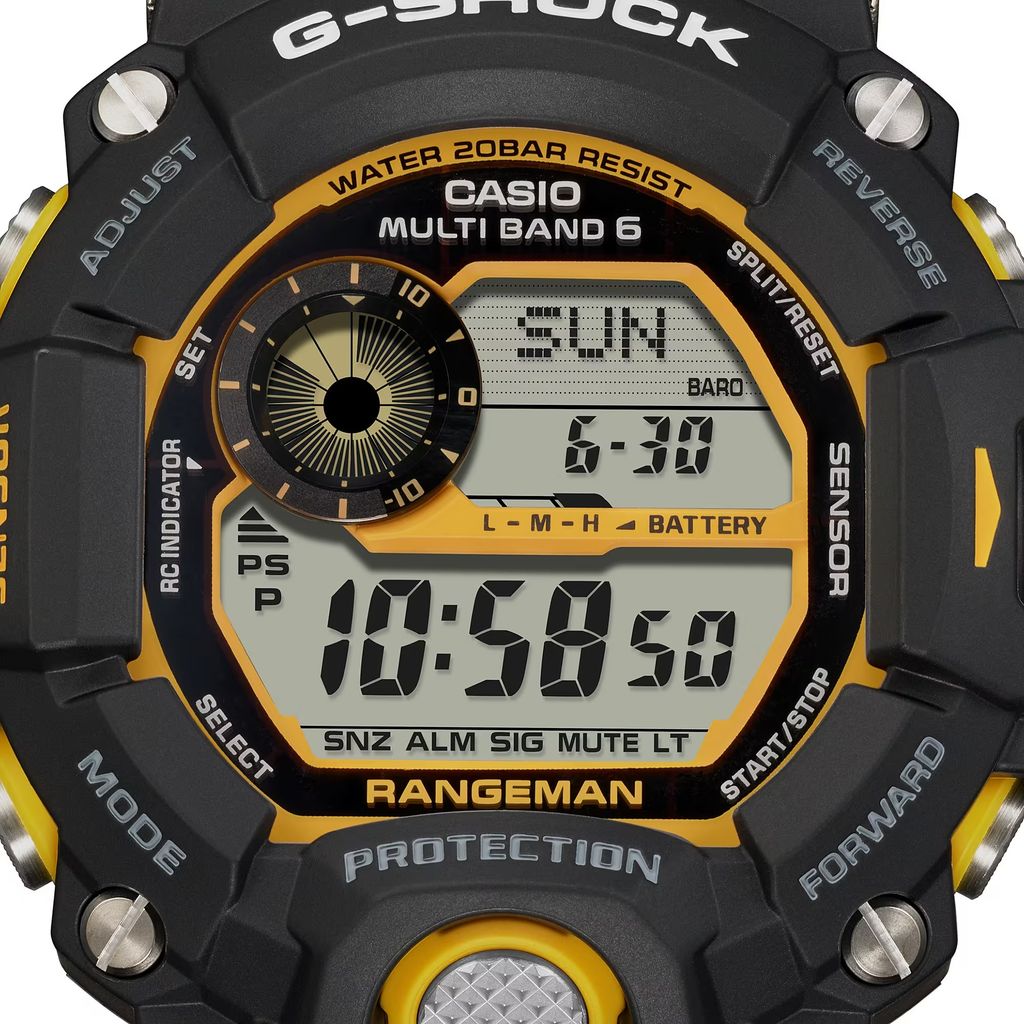  Casio G-Shock GW-9400Y-1DR - Uy tín từ 2009, Tem vàng chống giả, Bảo hành 5 năm, Pin miễn phí trọn đời 