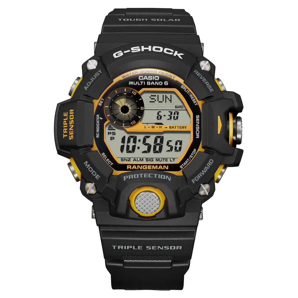  [Pin Miễn Phí Trọn Đời] GW-9400Y-1DR - Đồng hồ G-Shock Nam - Tem Vàng Chống Giả 