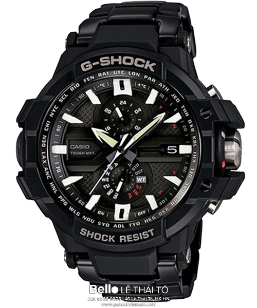  [Pin Miễn Phí Trọn Đời] GW-A1000D-1A - Đồng hồ G-Shock Nam - Tem Vàng Chống Giả 
